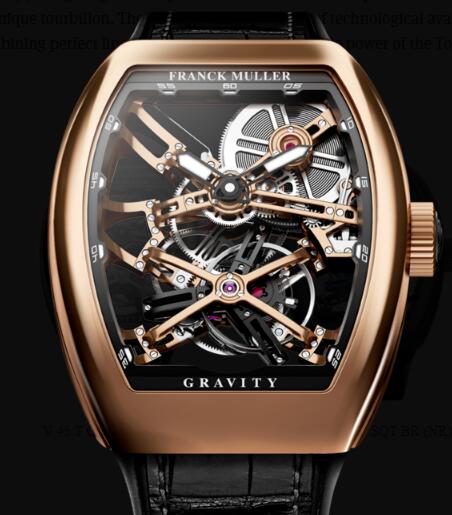 Review Franck Muller Gravity Skeleton Watches for sale Cheap Price V 45 T GR CS SQT (NR) 5N